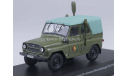 УАЗ-469Б Военная полиция ГДР 1975, масштабная модель, IST Models, scale43