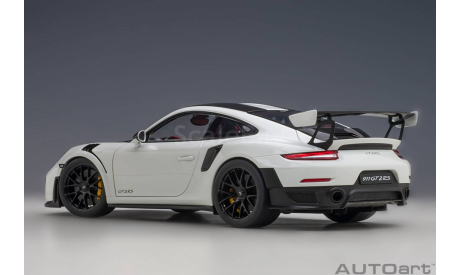 Porsche 911 (991.2) GT2 RS Weissach Package 1:18 Autoart, масштабная модель, scale18