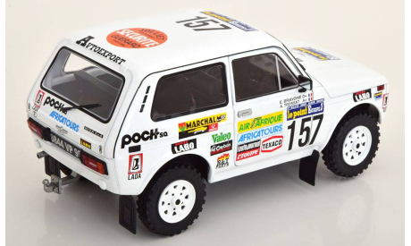 Solido 1:18 Нива Ваз-2121 Niva Dakar, масштабная модель, scale18