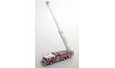 Smeal 105 Rear Mount Ladder, Charlotte Fire Department 1:43 IXO, масштабная модель, scale0