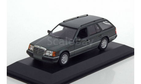 MERCEDES-BENZ 300 TE (S124) - 1990 - Green Met. 1:43 Minichamps Maxichamps, масштабная модель, 1/43