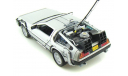 1:24 DeLorean Time Machine Back To The Future I, масштабная модель, Welly, scale24