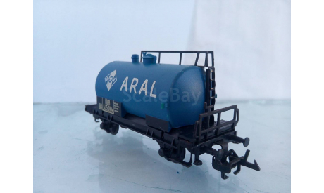 Цистерна ТТ с тормозной системой  Aral, железнодорожная модель, 1:120, 1/120
