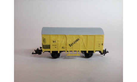 Железная дорога TT вагон для бананов, железнодорожная модель, scale120
