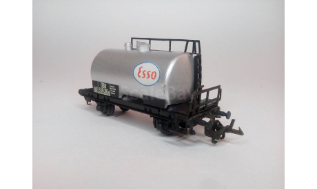 Цистерна ТТ Esso, железнодорожная модель, scale120