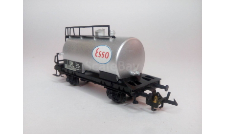 Цистерна ТТ Esso, железнодорожная модель, scale120