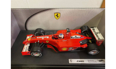 1/18 Ferrari F2001 BAR Marlboro, масштабная модель, Hot Wheels, scale18