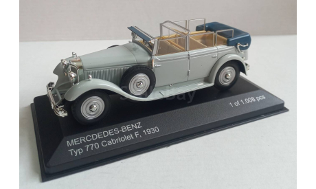 Mercedes Benz Typ 770 Cabriolet F 1930, масштабная модель, Mercedes-Benz, WhiteBox, scale43