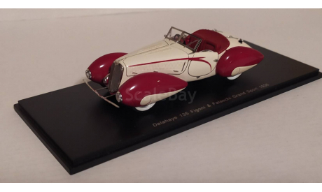 1936 Delahaye 135 Grand Sport, Spark, масштабная модель, scale43