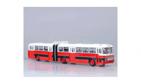 Икарус 180 красно-черный (Болгария) СОВА, масштабная модель, 1:43, 1/43, Советский Автобус, Ikarus