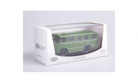 Армейский автобус АС 38, хаки SSM, масштабная модель, scale43, Start Scale Models (SSM)