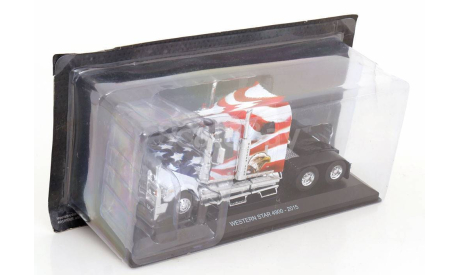WESTERN STAR 4900 Tractor Truck 3-assi (2015) - American Eagle, White Blue Red   Altaya, масштабная модель, scale43
