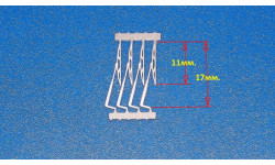 Дворники 11/17  ( 4шт.)   фототравление