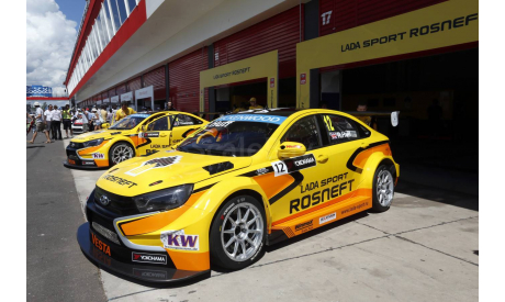 Автолегенды. Новая эпоха  № 17   Lada Vesta WTCC, журнальная серия Автолегенды СССР (DeAgostini), scale43, ВАЗ
