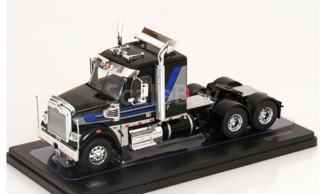 FREIGHTLINER Coronado towing vehicle (2021), black grey blue  IXO, масштабная модель, scale43