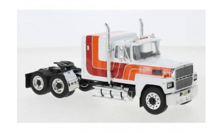 FORD LTL-9000 (1978), white / orange  IXO, масштабная модель, 1:43, 1/43