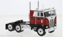 PETERBILT 352 Pacemaker 1979 White/Decorated  IXO, масштабная модель, scale43