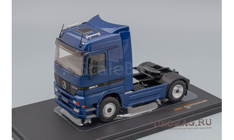 MERCEDES-BENZ Actros MP1 1853 седельный тягач (1995), Metallic Dark Blue    IXO, масштабная модель, scale43