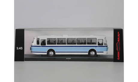 ЛАЗ  699Р бело-голубой  ClassicBus, масштабная модель, 1:43, 1/43