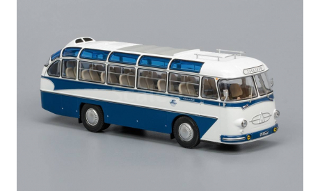 ЛАЗ 697Е Турист ’эмблема Интурист’ (1961-1963), бело-синий   ClassicBus, масштабная модель, 1:43, 1/43
