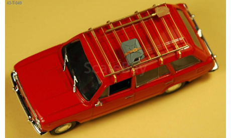 Модель советского трехсекционного багажника + лопата  фототравление, фототравление, декали, краски, материалы, 1:43, 1/43, Петроградъ и S&B