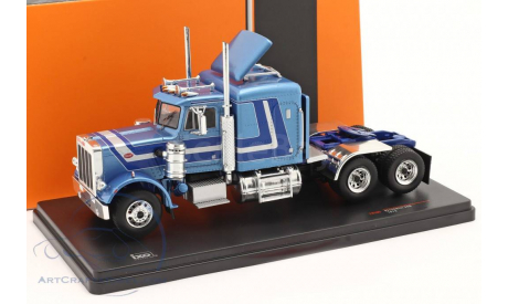 PETERBILT 359 (1973), metallic light blue / decorated  IXO, масштабная модель, scale43