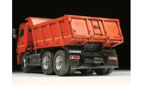 Сборная модель  ’ KAMAZ-65115 самосвал  Звезда  ZVEZDA, масштабная модель, scale35, AVD Models, КамАЗ