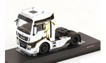 MAN Tgx 18.510 Xxl Tractor Truck 2-assi (2020), white / black  IXO, масштабная модель, scale43