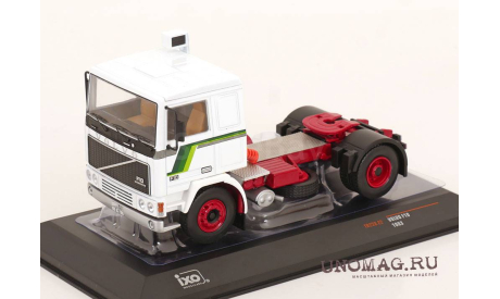 VOLVO F10 towing vehicle (1983), white/green/red   IXO, масштабная модель, scale43
