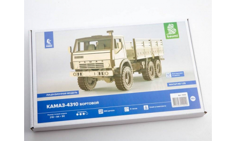 Сборная модель КАМАЗ-4310 Бортовой     Baumi, масштабная модель, scale35