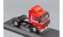 SCANIA 142m Tractor Truck 2-assi (1981), Red White  IXO, масштабная модель, scale43