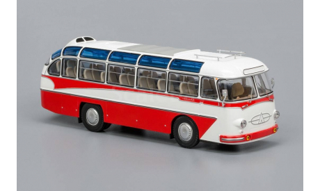 ЛАЗ 697Е Турист (1961-1963), бело-красный   ClassicBus, масштабная модель, 1:43, 1/43