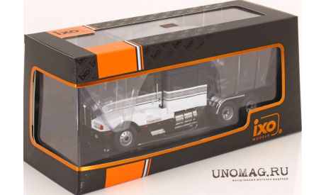 KENWORTH T600a Tractor Truck 3-assi (1986), Black White  IXO, масштабная модель, 1:43, 1/43