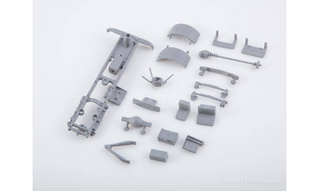 Сборная модель  Цементовоз на шасси МАЗ-205  AVD Models KIT, масштабная модель, scale43