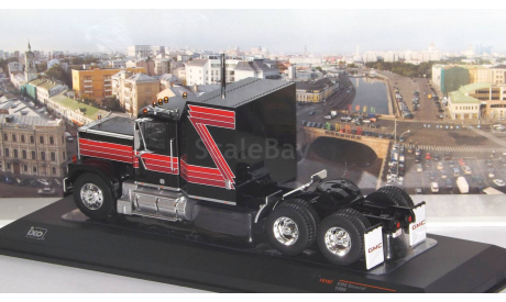 GMC GENERAL TRACTOR TRUCK 1980 - BLACK RED     IXO, масштабная модель, scale43