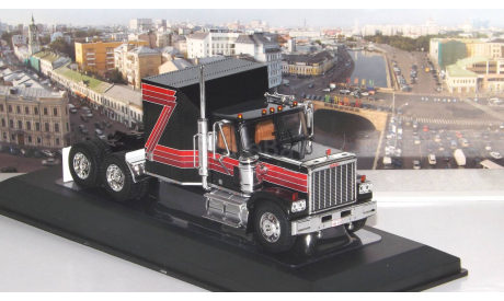 GMC GENERAL TRACTOR TRUCK 1980 - BLACK RED     IXO, масштабная модель, scale43