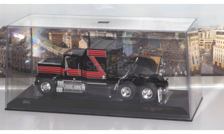GMC GENERAL TRACTOR TRUCK 1980 - BLACK RED     IXO, масштабная модель, scale43