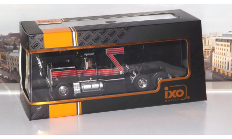 GMC GENERAL TRACTOR TRUCK 1980 - BLACK RED     IXO, масштабная модель, scale43