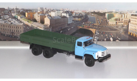 ЗИЛ-133ГЯ бортовой (голубой/зеленый)  АИСТ, масштабная модель, scale43, Автоистория (АИСТ)