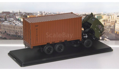 КАМАЗ-53212 с 20-футовым контейнером  SSM, масштабная модель, scale43, Start Scale Models (SSM)