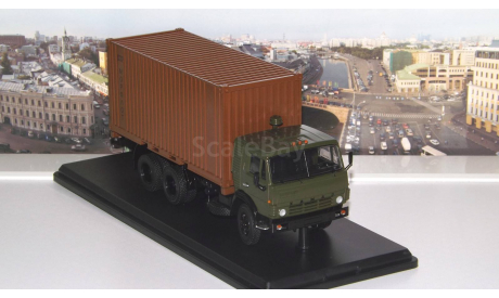 КАМАЗ-53212 с 20-футовым контейнером  SSM, масштабная модель, scale43, Start Scale Models (SSM)