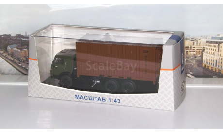 КАМАЗ-53212 с 20-футовым контейнером  SSM, масштабная модель, scale43, Start Scale Models (SSM)
