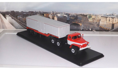 377С с полуприцепом ОДАЗ-935   SSM, масштабная модель, scale43, Start Scale Models (SSM), УРАЛ