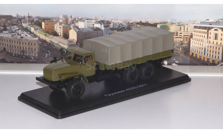 Уральский грузовик-4320-0911 бортовой с тентом    SSM, масштабная модель, Start Scale Models (SSM), scale43