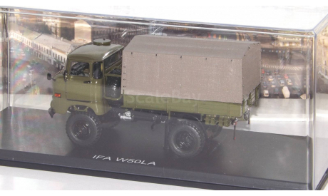 IFA W50LA 4x4 бортовой с тентом  SSM, масштабная модель, Start Scale Models (SSM), scale43