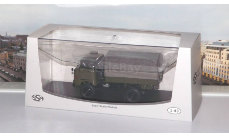 IFA W50LA 4x4 бортовой с тентом  SSM, масштабная модель, Start Scale Models (SSM), scale43