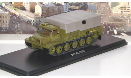 Артиллерийский гусеничный тягач АТС-59   SSM, масштабная модель, Start Scale Models (SSM), scale43