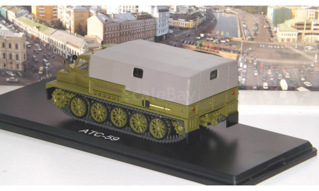 Артиллерийский гусеничный тягач АТС-59   SSM, масштабная модель, scale43, Start Scale Models (SSM)