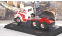 DODGE LCF CT900 1960 White/Red    IXO, масштабная модель, 1:43, 1/43