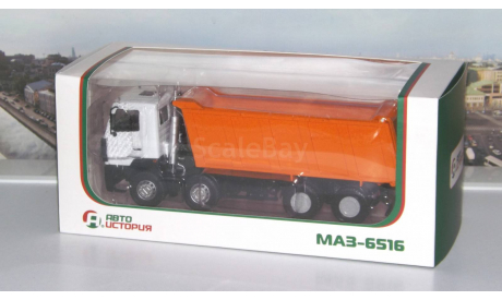 МАЗ-6516 самосвал 8x4   АИСТ, масштабная модель, 1:43, 1/43, Автоистория (АИСТ)